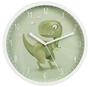 Hama 186427 Happy Dino, dětské nástěnné hodiny, průměr 25 cm, tichý chod