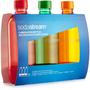 Sodastream Lahve TriPack 1l ORANGE/RED/GREEN