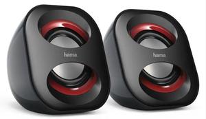 Hama 173131 reproduktory Sonic Mobil 183, černá/červená