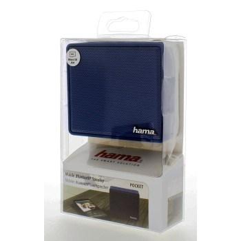 Hama 173121 mobilní Bluetooth reproduktor "Pocket", modrý