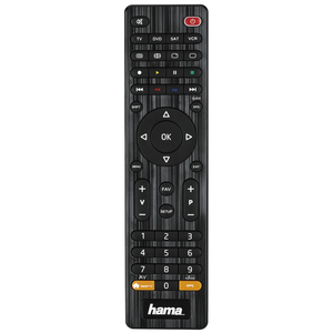 Hama 12306 univerzální dálkový ovladač 4v1, smart TV