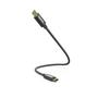 Hama 183333 Kabel USB-C 2.0 typ C vidlice - C vidlice, 0,2 m, černá