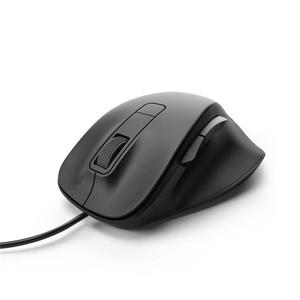 Hama 182612 optická kabelová myš MC-500, tichá