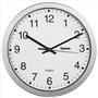 Hama 186411 CWA100, nástěnné hodiny, stříbrné