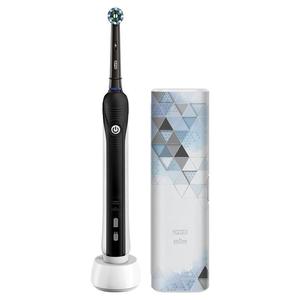 Oral-B Pro 750 Cross Action Black + Exclusive cestovní pouzdro