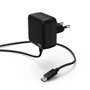 Hama 178309 Rychlá síťová nabíječka s kabelem, USB typ C (USB-C), Power Delivery, 3 A