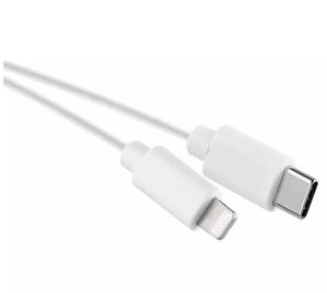 Emos SM7015W Nabíjecí a datový kabel USB-C 2.0 / Lightning MFi, 1 m, bílý