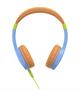Hama 184106 dětská sluchátka BeeSafe, modrá/oranžová