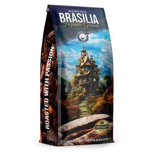 Blue Orca 225654 Fusion Brasilia Fazenda Grande, zrnková káva, 1 kg, Arabica/Robusta (75/25 %)