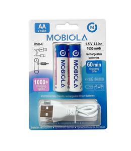 Mobiola  MBAA1650 nabíjené přes USB-C, AA